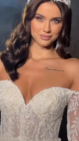 Alonlivn Luxurious Embroidery 2 In 1 Mermaid Bridal Gown Beading Appliques Lace Off Shoulder Sleeves Sweetheart Wedding Dress