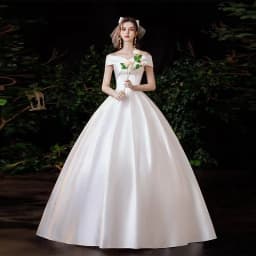 2024Satin Wedding Dress Simple Boat Neck Short Sleeve Ball Gown Plus Size Custom Made Bridal Dress Vestido De Noiva Customized