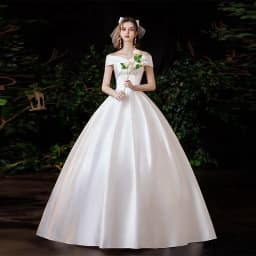 2024Satin Wedding Dress Simple Boat Neck Short Sleeve Ball Gown Plus Size Custom Made Bridal Dress Vestido De Noiva Customized