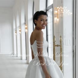 Modern Pleat Satin Short Ball Gown Wedding Dress Boat-Neck Off The Shoulder Above Knee Open Back Vestidos De Novia Customized