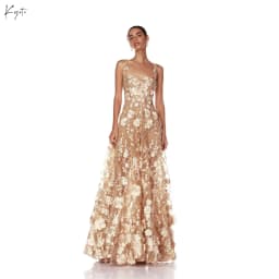Kyoto Customized Elegant Champagne Lace Embroidery Wedding Dress Spaghetti Straps A-line Vestidos De Noche Floor-length Formal