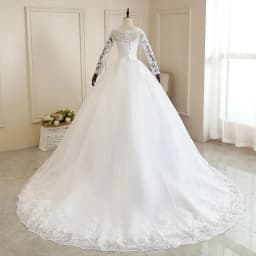 2024 Full Sleeve Lace Wedding Dresses New Luxury Muslim Ball Gown Wedding Dress Custom Made Vestido De Noiva Customized