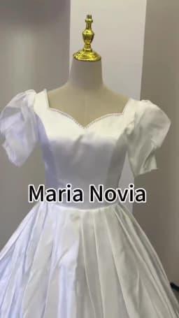 Vintage Princess Wedding Dress Satin Simple Wedding Gown Shining Beading Slim Bridal Dress Plus Size Robe De Mariee Customized