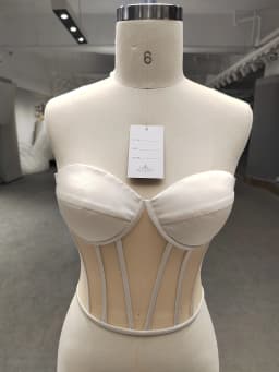 Custom Made Royal Muse Exclusive Simple Dress Corset For Bridal Wedding Wear Jacket Transparent Sexy Shaping Underwear