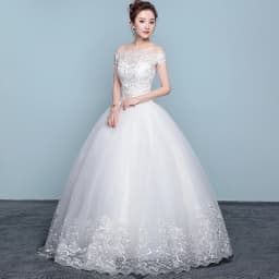 Wedding Dress 2026 New Cheap Boat Neck Ball Gown Off The Shoulder Princess Wedding Dresses Plus Size Vestido De Noiva Customized