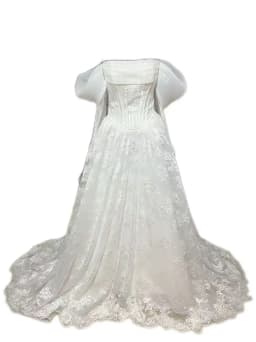 Customized Shimmering Moments Luxury Lace Wedding Dress Sexy Off The Shoulder Vintage Wedding Dress