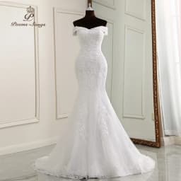 Customized Elegant Boat Neck Wedding Dresses for Women Mermaid Wedding Gowns Marriage White Dress Vestidos De Novia Bridal Dress