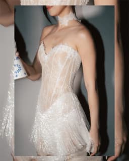 Kyoto Customized White Sweetheart Neck Appliques Wedding Dress Sleeveless vestidos de noche Mini Zip Back after party gown 2026