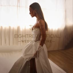 Eightree Women A-Line Wedding Dresses Sweetheart Lace Side Slit Princess Wedding Gowns Boho Beach Bridal Prom Dress Customized