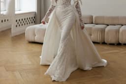 Satin Detachable Bridal Train Thin Belt Waistband Wedding Removable Overskirt Prom Party Skirt