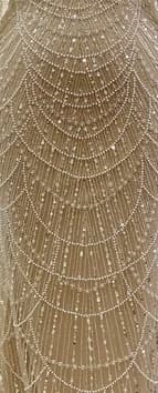 MisShow New Pearl Beaded Mermaid Weddding Dresses Luxury 2026 Long Sleeves Floor Length Bridal Gowns with Back Split Customized