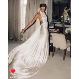 Sexy Wedding Dress Customized Sleeveless Halter Pleat Satin Pearls Straight Woman Bridal Gown Backless Bride Dresses 2026