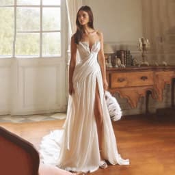 Eightree Princess A-Line Wedding Dresses Sweetheart Side Slit Pleated Wedding Ball Gowns Elegant Bridal Prom Dress Customized