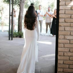 Elegant Mermaid Civil Wedding Dress 2026 Long Sleeve Women's Party Dress Modest Wedding Gown Engagement Bridal Dress Cstomized