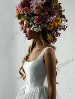 VIKTORIA Classic Satin Wedding Dresses For Woman Bridal Scoop Sleeveless A-LINE Pleat  Vestidos De Novia Boda Customized