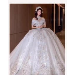 Customized Luxury Dubai Sweetheart Wedding Dresses 2027 Princess Sparkly Appliques Bridal Gowns Floor Length Vestidos De Novia