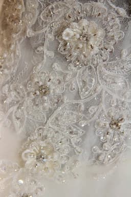 Vestidos de Novia Charming Flower Appliques Princess Wedding Dress Customized Beading Embroidery Elegant Lace Wedding Gown