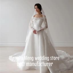 ZHUISHU 2025 Off The Shoulder Lace Wedding Dresses Elegant A Line Sweap Train Bridal Gown Women Classy Bride Dresses Customized