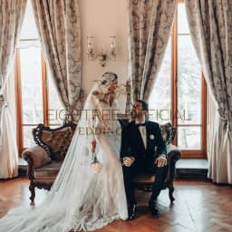 Eightree 2025 Mermaid Wedding Dresses Boho Sweetheart Long Sleeves Bridal Dress Without Veil Wedding Ball Prom Gowns Customized