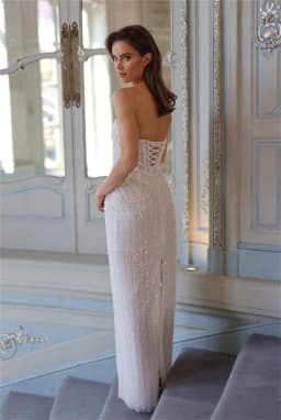Kyoto White Pearls Mermaid Wedding Dresses Lace-Up Off Shoulder Customized جديد في الفساتين Sweep Train wedding dress 2025