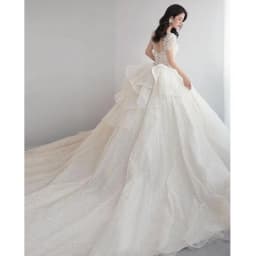 Luxury Short Sleeve Wedding Dress 2026 New Bridal Dress V Neck Beading Shinning Ball Gown Sweep Train Vestido Noiva Customized