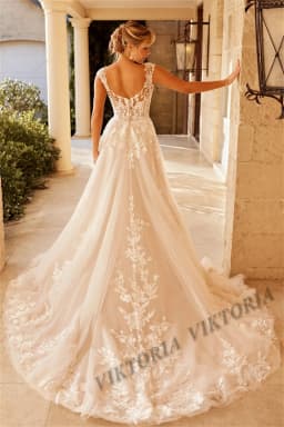 VIKTORIA Classic 2025 Wedding Dresses Cap Sleeves Sweetheart For Bride A-LINE Appliques Women Vestidos De Novia Drop Shipping