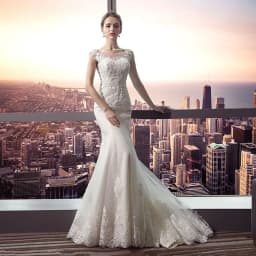 Vestido De Noiva 2026 The Bridal O-neck Court Train Luxury Lace Embroidery Mermaid Princess Luxury Wedding Dress Customized