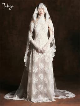 Tokyo Customized White Halter Necklink Wedding Dress Detachable Sleeves Backless Bridal Gown Elegant Lace A-Line Wedding Gown