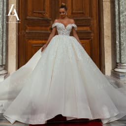 Sleeveless Wedding Dress 2026 Sweetheart Off the Shoulder Ball Gown Princess Bride LelaAcra SM27 Plus Size Vestido De Noiva