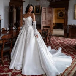Elegant A Line Women's Lace Applique Wedding Dresses Vestido De Novia Long Sleeve Backless Bride Gowns Customized Robe De Mariée
