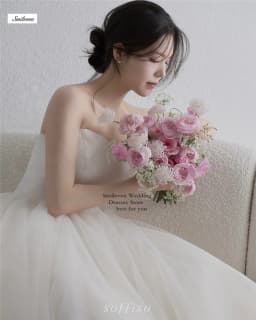 Smileven Strapless Korean Wedding Dresses Sweetheart Neck Princess Wedding Dress Lace Robe De Mariee Wedding Gowns Customized