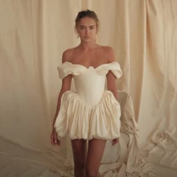 Eightree 2026 Simple Mini Wedding Dresses White Sweetheart Off The Shoulder Wedding Gown Boho Beach Bridal Prom Dress Customized