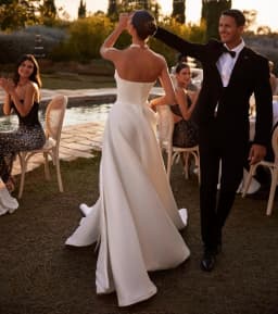 Wedding Dress 2025  Customize To Measures Mermaid Side Slit With Detachable Skirt For Women Romantic Bridal Gowns Elegant Robe