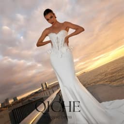 QICHE Elegant Lace Mermaid Wedding Dresses Women 2026 Sweetheart Sleeveless Open Back Bridal Gown Vestidos De Noiva Customized
