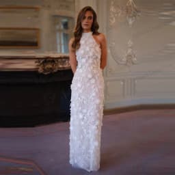 Glamorous Wedding Dresses Vintage Bridal Gowns 3D Appliques Sleeveless Backless Modern Robes Customized Vestidos De Novia 2026