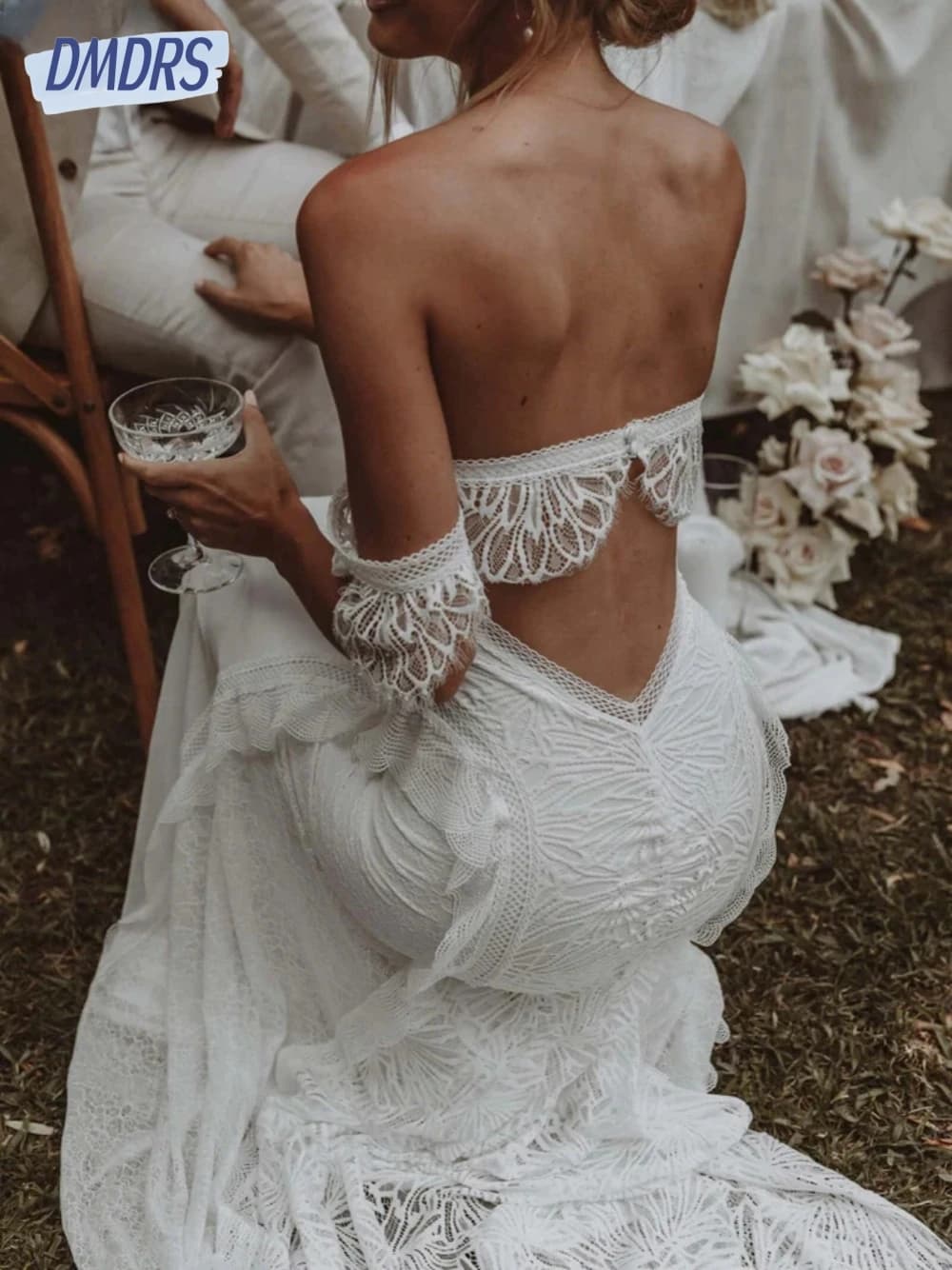 Beach Sweetheart Neck Wedding Dresses Lace Applique Customized Dress For Bride Elegant Floor-length Bridal Gown Vestido De Novia