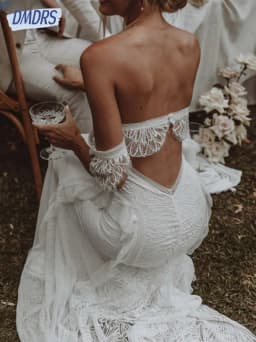 Beach Sweetheart Neck Wedding Dresses Lace Applique Customized Dress For Bride Elegant Floor-length Bridal Gown Vestido De Novia