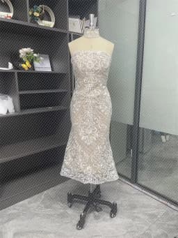 YP Luxury Ivory Lace Mermaid Wedding Dresses Sexy Strapless Sleeveless Tea-Length Bridal Gowns Vestidos De Novia Customized 2026