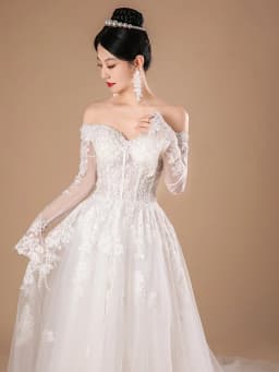 SL-9430 Customized Sweetheart Bride Wedding Dress 2024 Lace Appliques Beading Bohemian Backless Lace up Gown Beach Dress