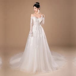 SL-9430 Customized Sweetheart Bride Wedding Dress 2024 Lace Appliques Beading Bohemian Backless Lace up Gown Beach Dress