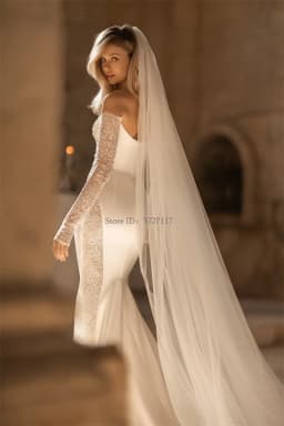 Mordern Wedding Dresses Customized Sweetheart Neck Mermaid Bridal Gowns Vestidos De Noiva
