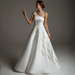 Luxury Beading Wedding Dress One Shoulder Sleeveless A-Line Floor Length Bridal Satin Marriage vestidos Custom Made Gowns