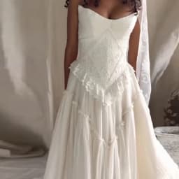 Rebecca Customized Mermaid Floor-Length Prom Dress Lace Embroidery vestidos de noche All Over Sequins Court Train Formal Evening