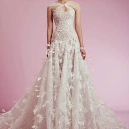 Classic Halter Sleeveless Beading Appliquins A-Line Bride Wedding Dresses Bridal Gowns Customzied