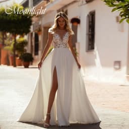 Elegant Lace V-Neck A-Line Wedding Dress Women 2026 Cap Sleeve Pleat High Side Split Bridal Gown Vestidos De Novia Customized