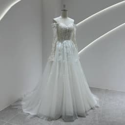 SL-9430 Customized 2025 Sweetheart Bride Wedding Dress Lace Appliques Beading Bohemian Backless Lace up Gown Beach Dress