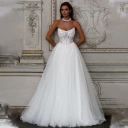 Vintage Sxoop Neckline Beaded Lace Bridal Grown A Line Wedding Dresses Sweep Train Custom Made 2025 Vestido De Noival