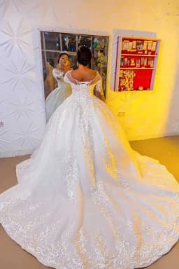 Formal Event Dresses Ball Gown Female Dress Novias Guest Wedding Party Dress Wedding Dresses Bride Luxury Robe Customized
