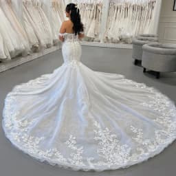 Stunning Mermaid Wedding Dresses Sweetheart Off the Shoulder Floral Print Draped Bridal Gown Vestido de Novia Customized