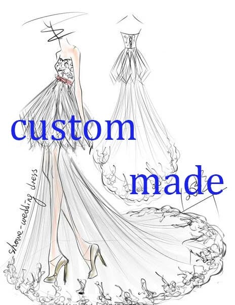 custom made wedding dress